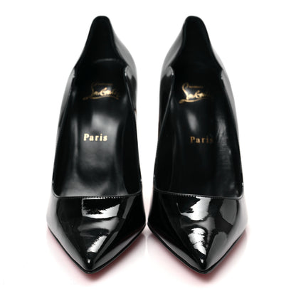 Christian Louboutin Patent Lipchick 100 Pumps 38.5 Black 2 of 7