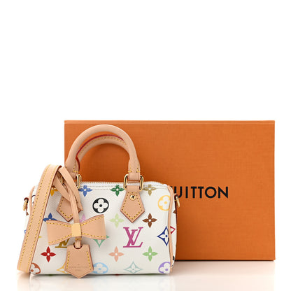 Louis Vuitton LV X TM Monogram Multicolor Nano Speedy White 10 of 10