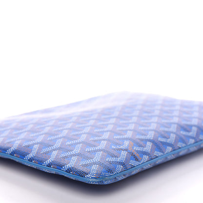 Goyard Goyardine Senat Pochette MM Sky Blue 9 of 11