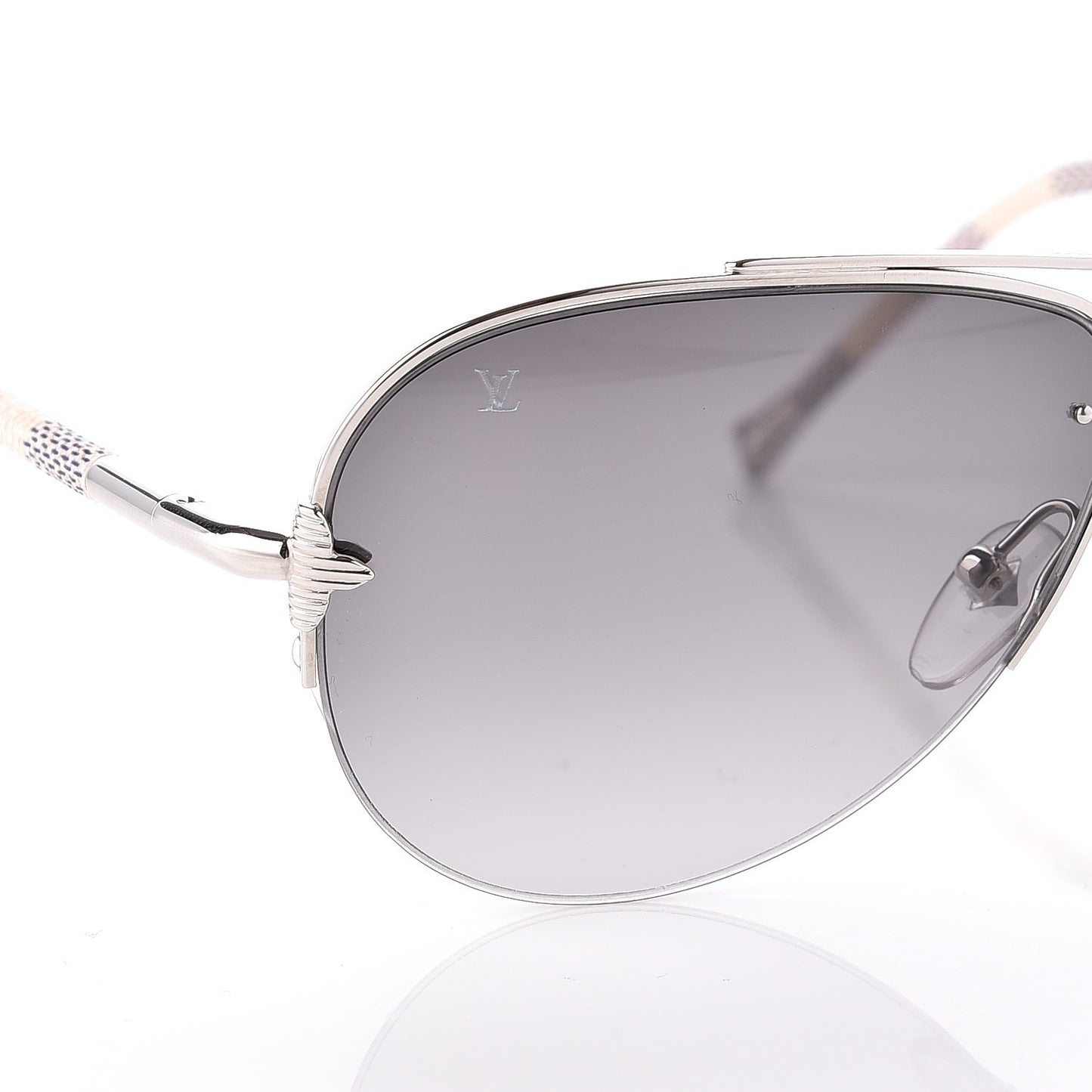 Damier Azur Petite Viola Pilote Aviator Sunglasses Z0570U