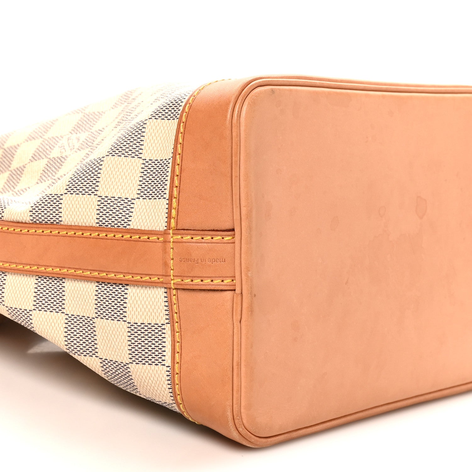 Louis Vuitton Damier Azur Noe BB 8 of 9