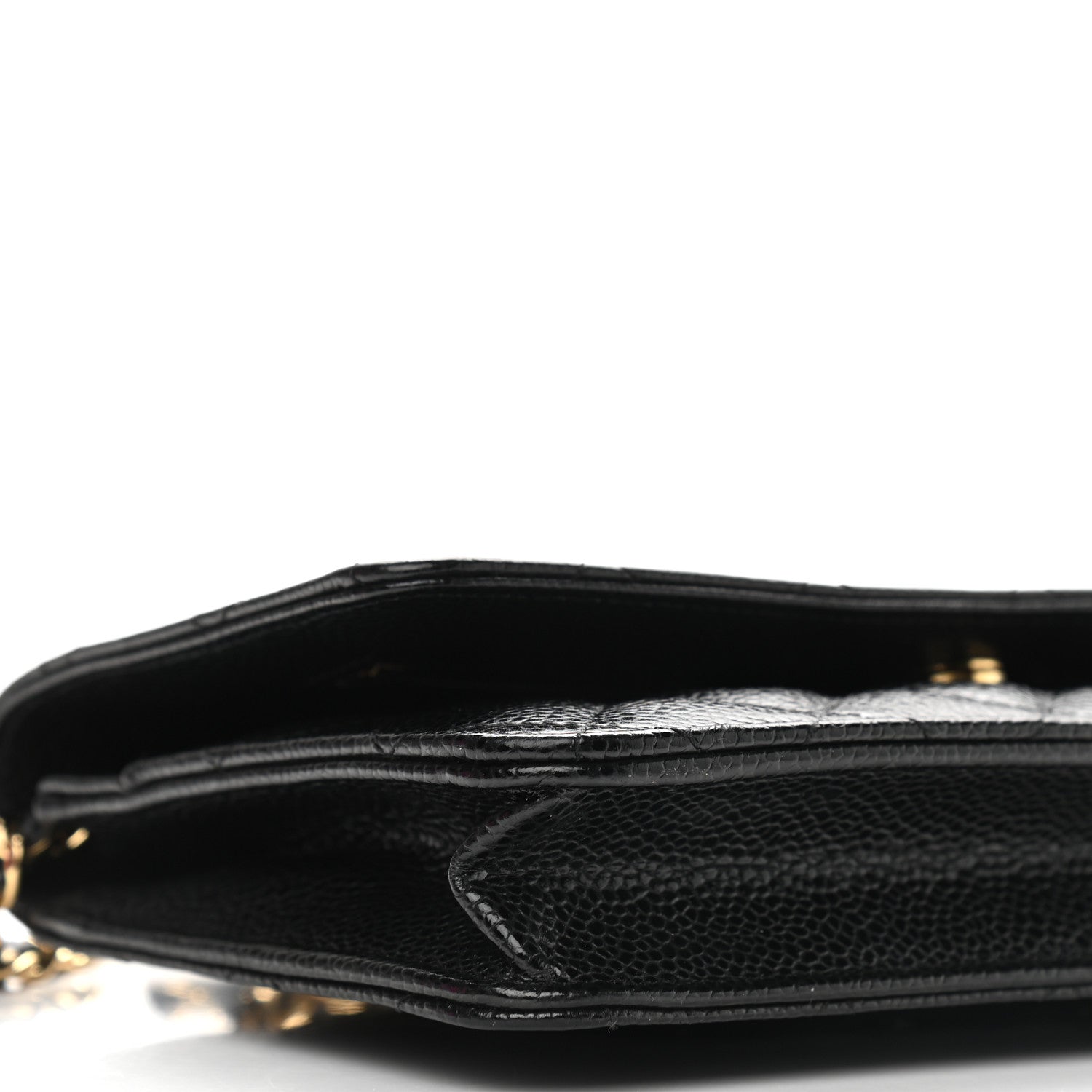 Chanel Caviar Quilted Wallet On Chain WOC Black 8 of 9