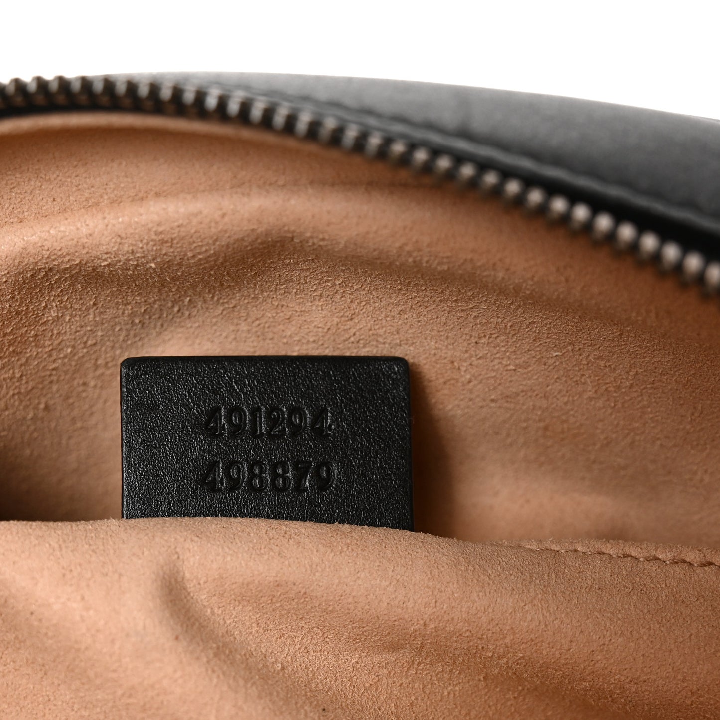 Calfskin Matelasse GG Marmont Belt Bag 65 26 Black