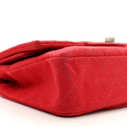 Chanel Jersey Quilted 2.55 Reissue East West Flap Red 13 of 14