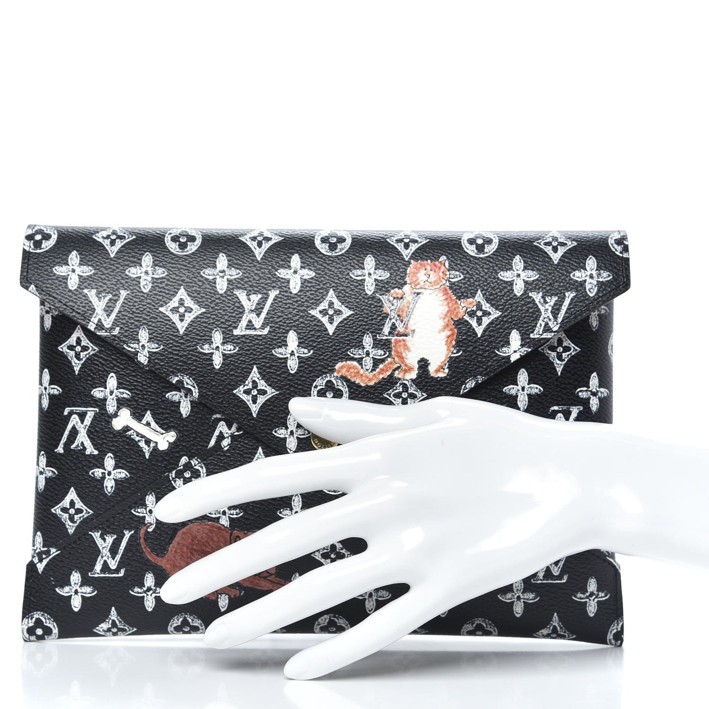 Catogram Kirigami Pochette Set Black