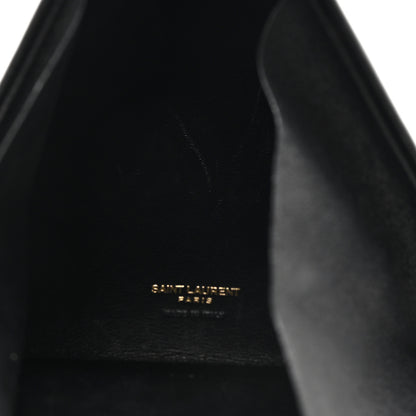 Saint Laurent Lambskin Pyramid Clutch Black 4 of 9