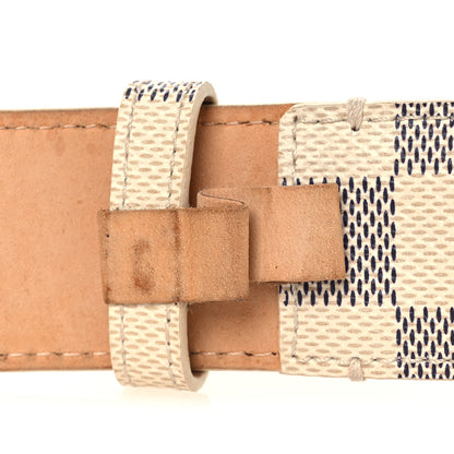 Louis Vuitton Damier Azur Voyage Belt  90 36 10 of 10
