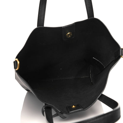 Saint Laurent Calfskin Toy Shopping Tote Black 7 of 10