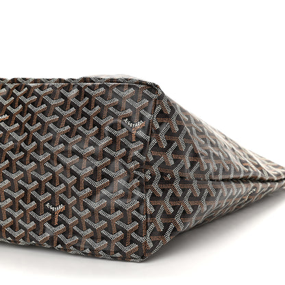 Goyard Goyardine Saint Louis GM Black Gold 10 of 10