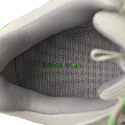 Balenciaga Fabric Mesh Mens Triple S Sneakers 45 White Fluo Green 7 of 9