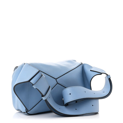 Loewe Calfskin Small Puzzle Bumbag Dusty Blue 3 of 10