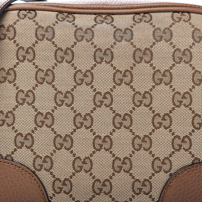 Gucci Monogram Mini Bree Messenger Bag Beige Tabacco 10 of 11