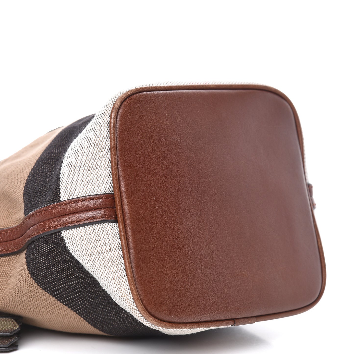 Canvas Mega Check Camouflage Mini Susanna Hobo Russet Brown
