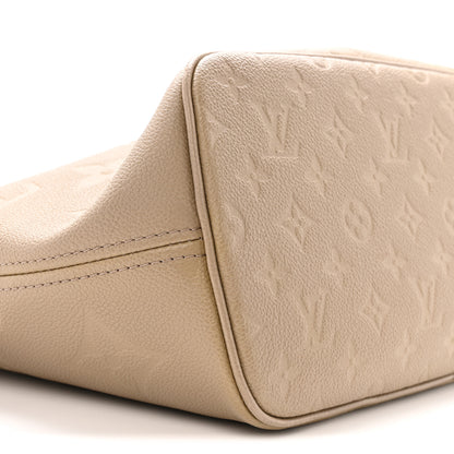 Louis Vuitton Empreinte Monogram Giant Neverfull MM Tourterelle 9 of 13