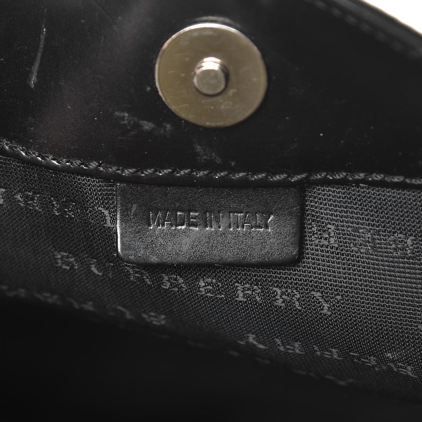 House Check Shoulder Bag Black