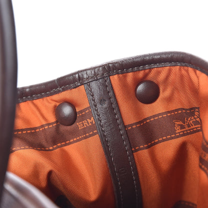 Hermes Swift Bolduc Twilly Garden Party TTPM Chocolate 6 of 11