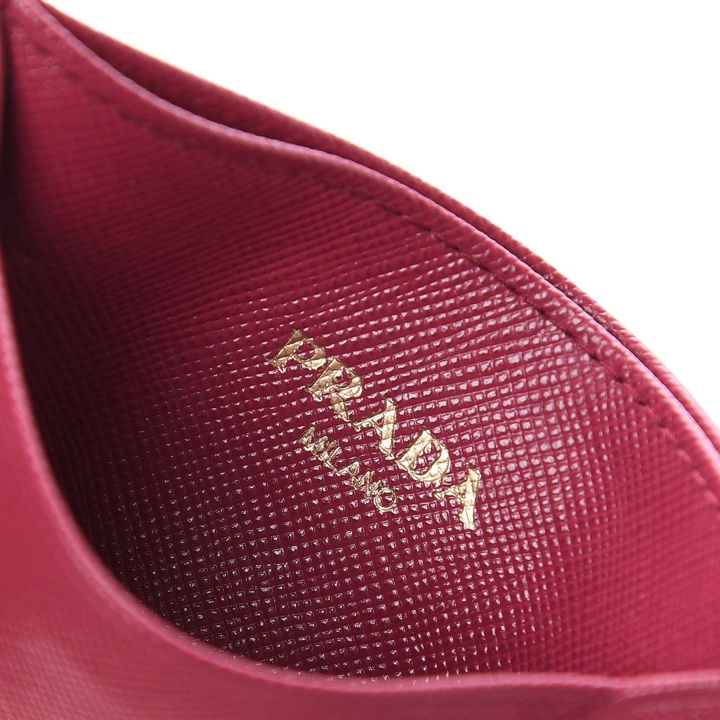 Saffiano Metal Card Case Ibisco