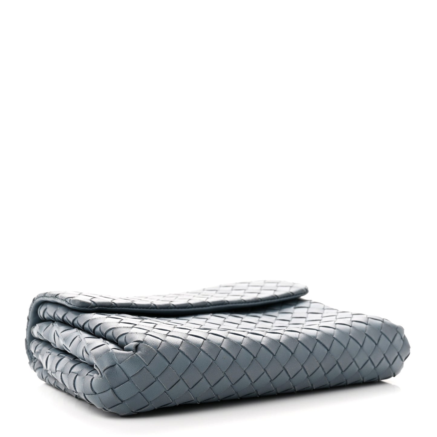 Nappa Intrecciato Cosmetic Case Blue