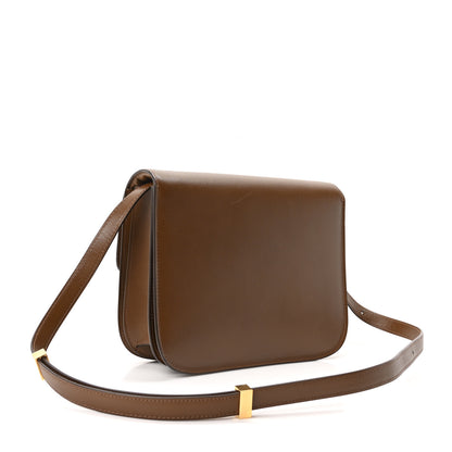 Celine Box Calfskin Medium Classic Box Flap Bag Camel 3 of 10