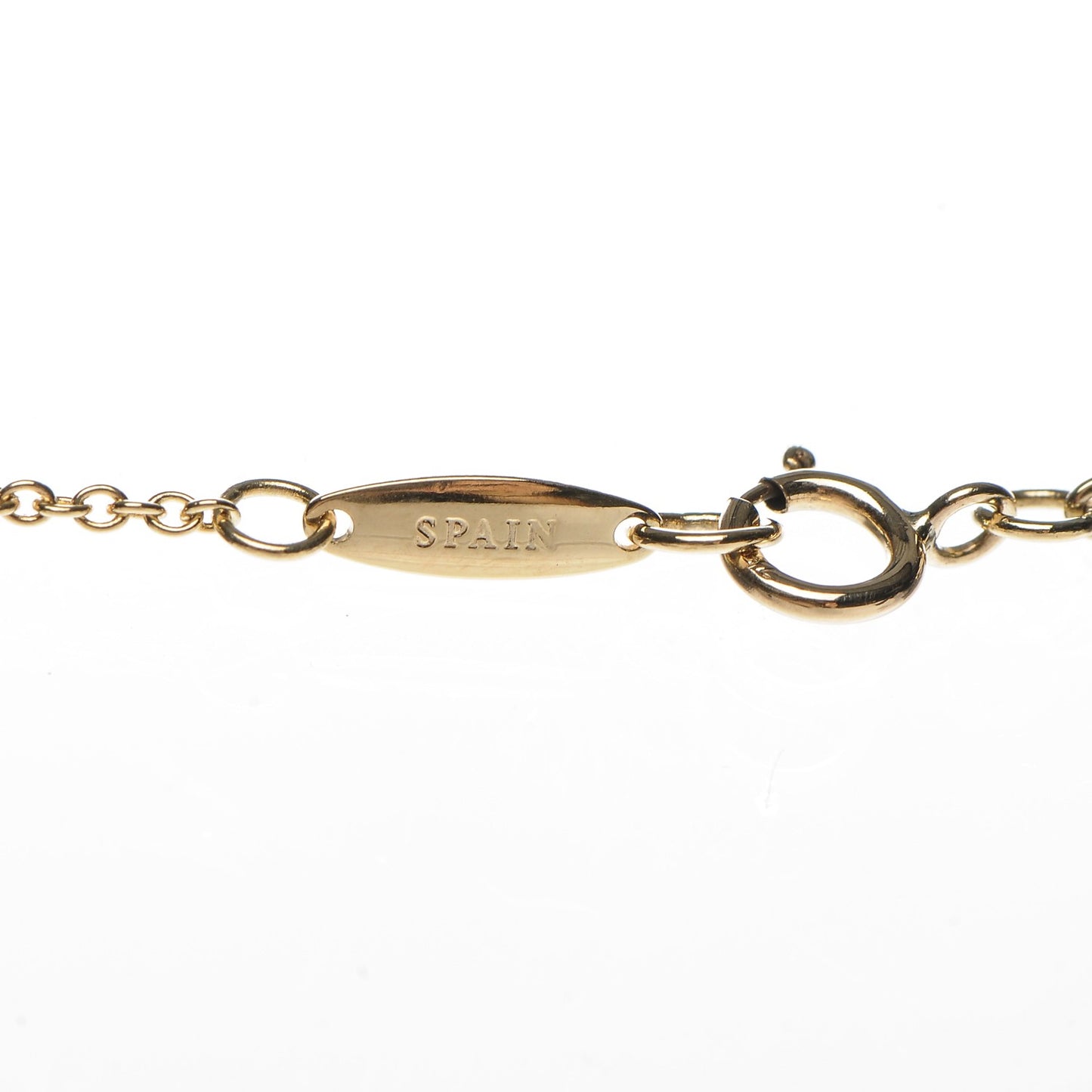 18K Yellow Gold Elsa Peretti Small Open Heart Pendant Necklace