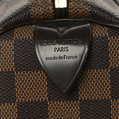Louis Vuitton Damier Ebene Speedy 30 7 of 11