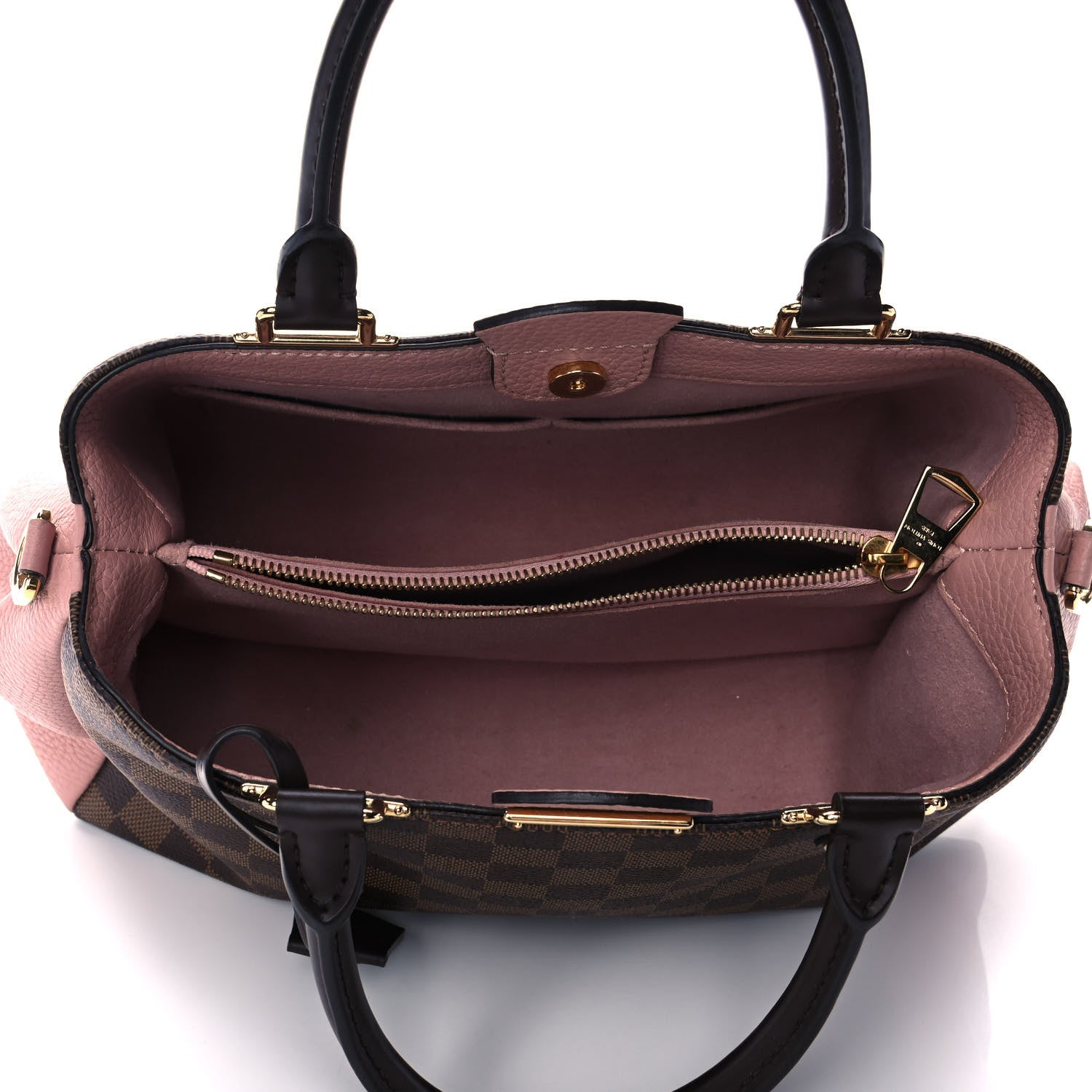 Louis Vuitton Damier Ebene Cuir Taurillon Brittany Magnolia 5 of 14