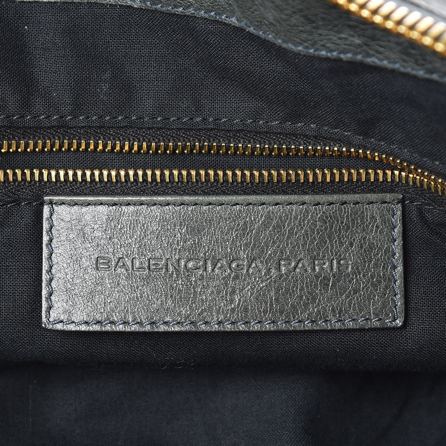 Agneau Giant 21 Gold Hardware Work Anthracite
