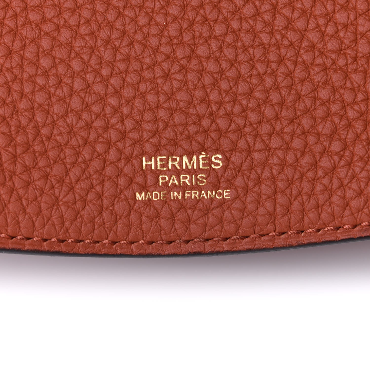 Hermes Taurillon Clemence Chevre Mysore Saut 25 Cuivre Deep Bleu 6 of 10