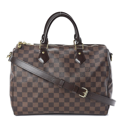 Louis Vuitton Damier Ebene Speedy Bandouliere 30 1 of 15