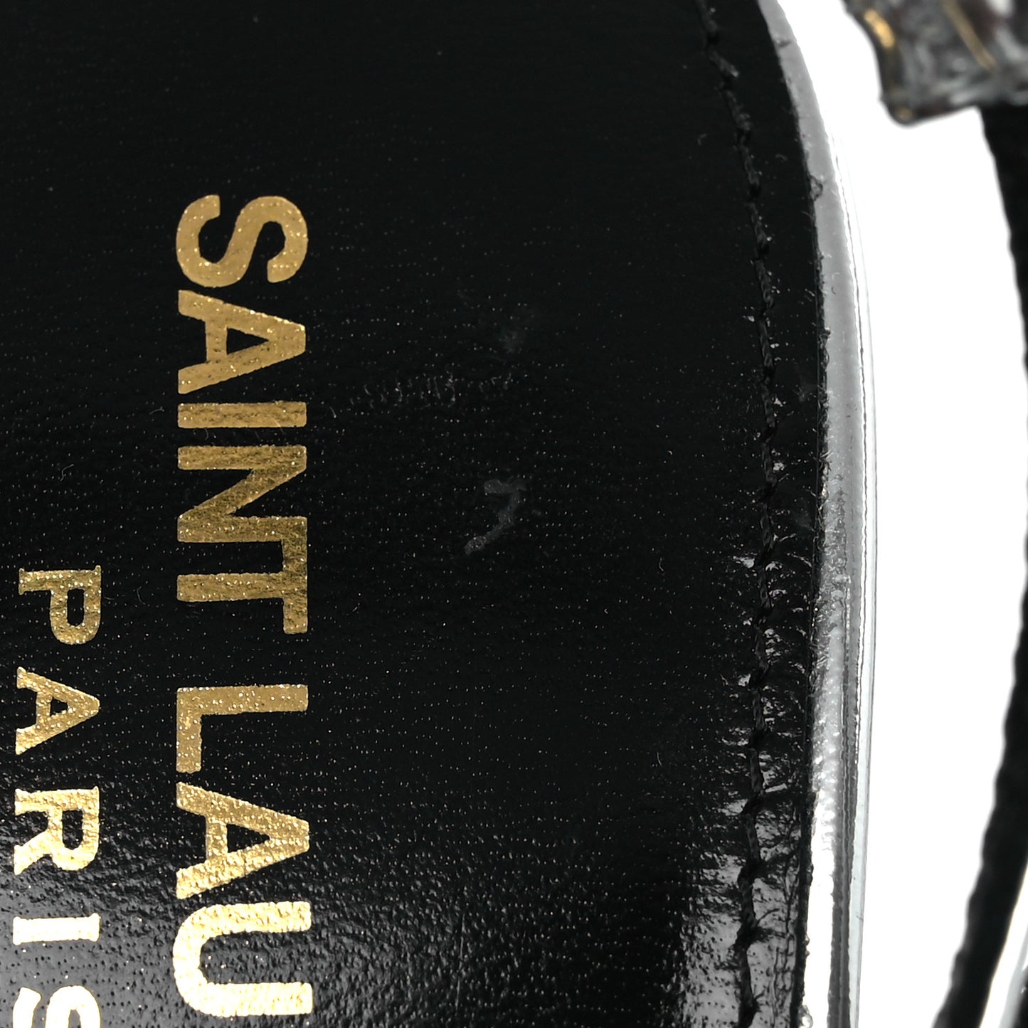 Metallic Patent Sexy 95 Tanouk Platform Sandals 37 Argento