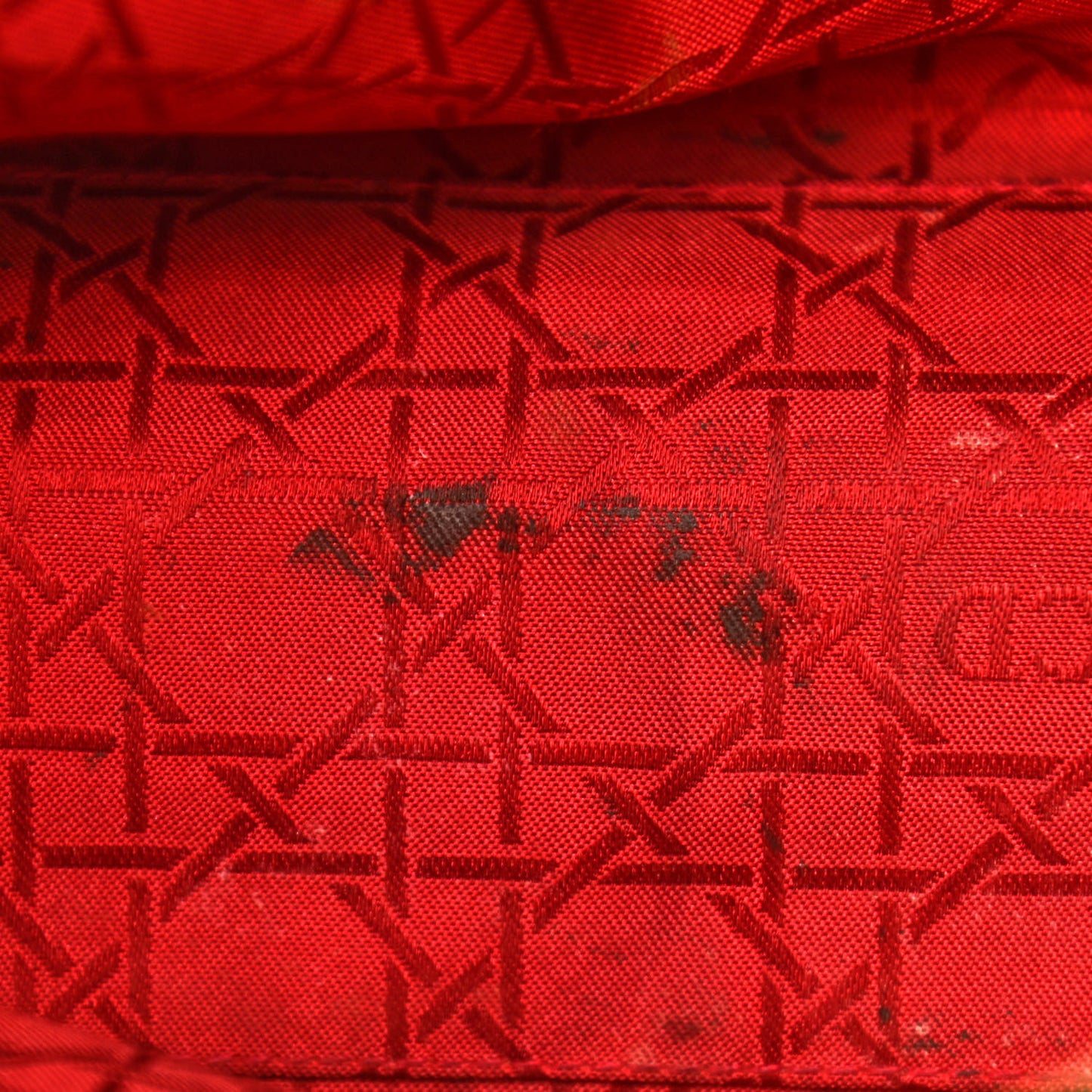 Lambskin Cannage Large Lady Dior Black