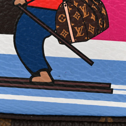 Louis Vuitton Monogram 2018 Christmas Animation Mini Bears Pochette Accessories 10 of 10