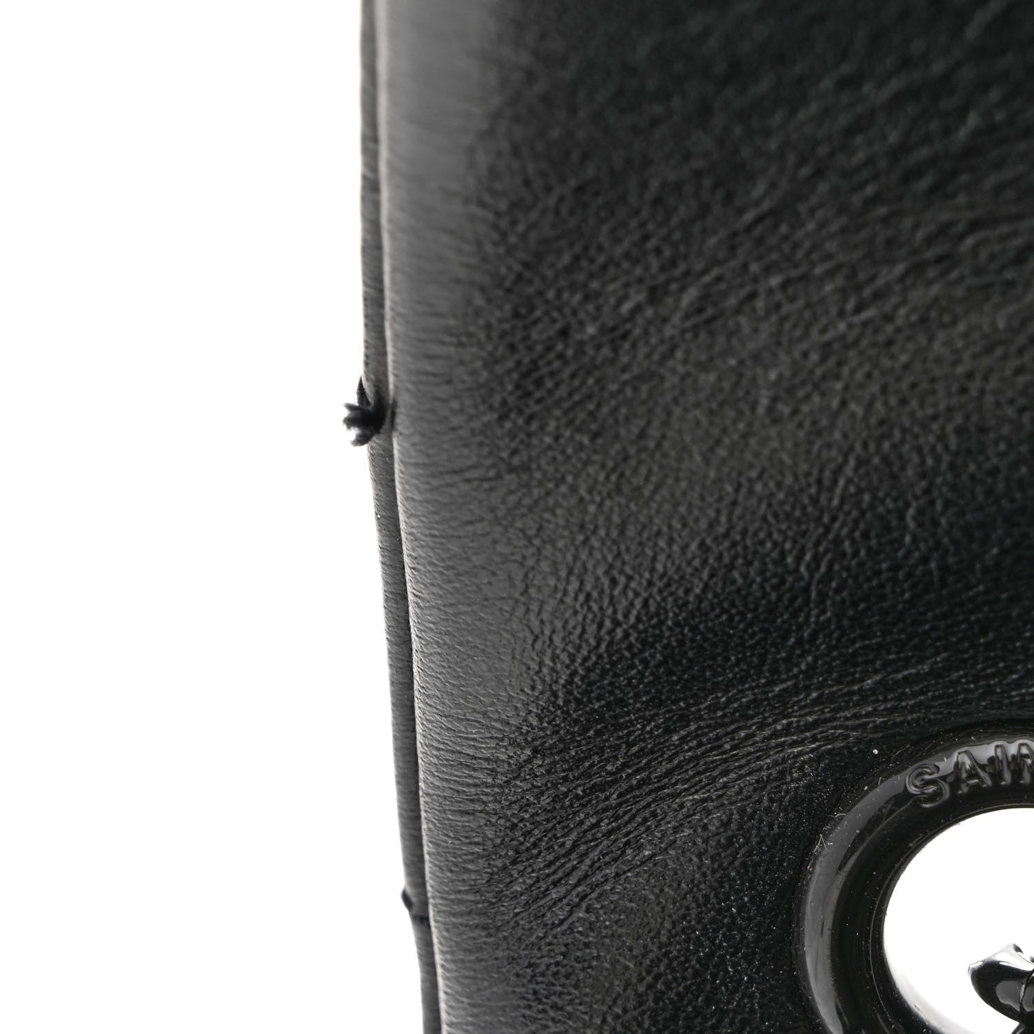 Saint Laurent Calfskin Y Quilted Monogram Medium Loulou Chain Satchel Black 11 of 11