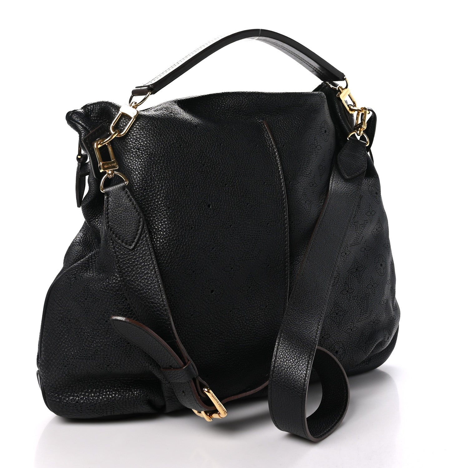 Louis Vuitton Mahina Selene MM Black 4 of 10