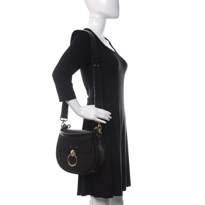 Chloe Grained Calfskin Large Tess Bag Black 2 of 11