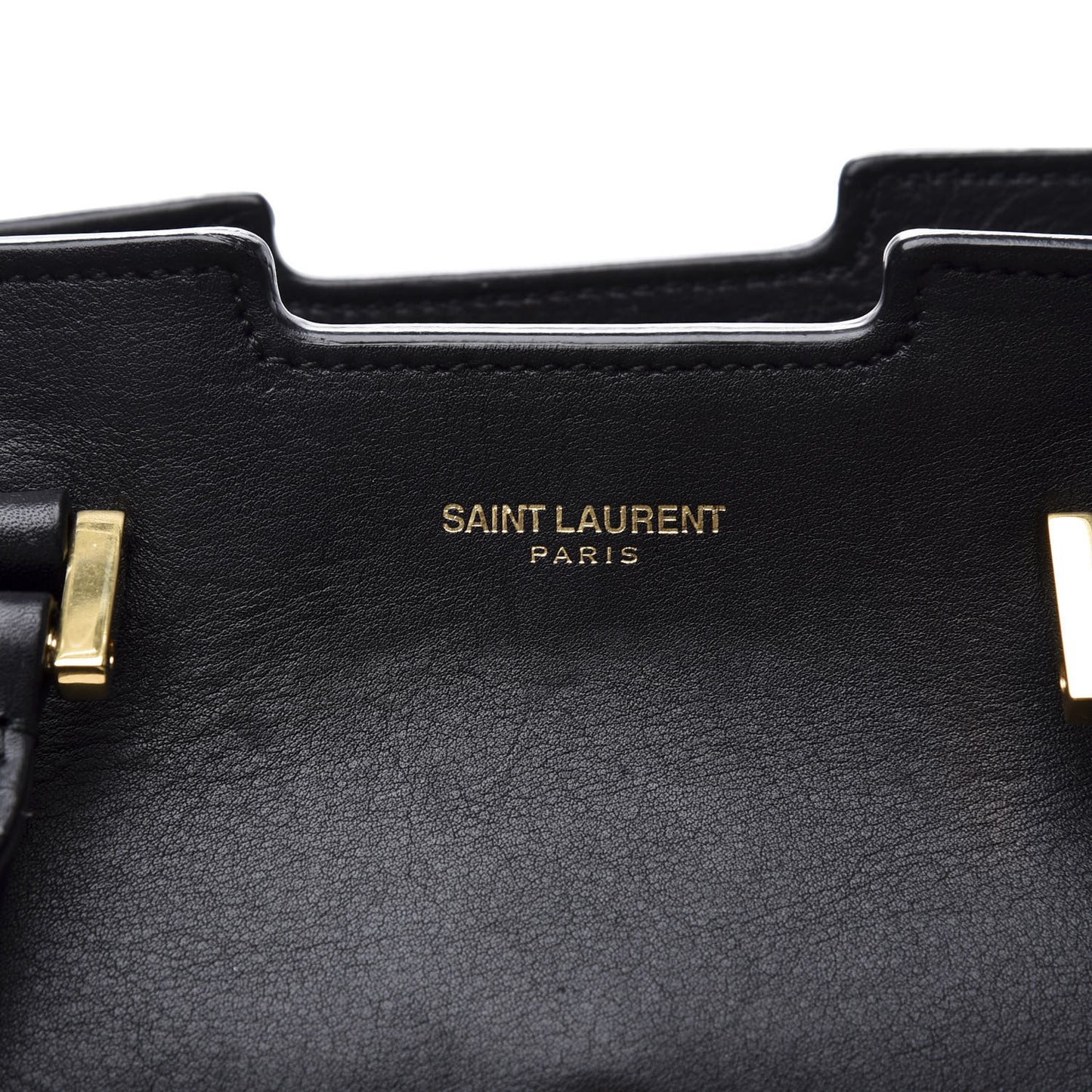 Calfskin Small Classic Y Cabas Black