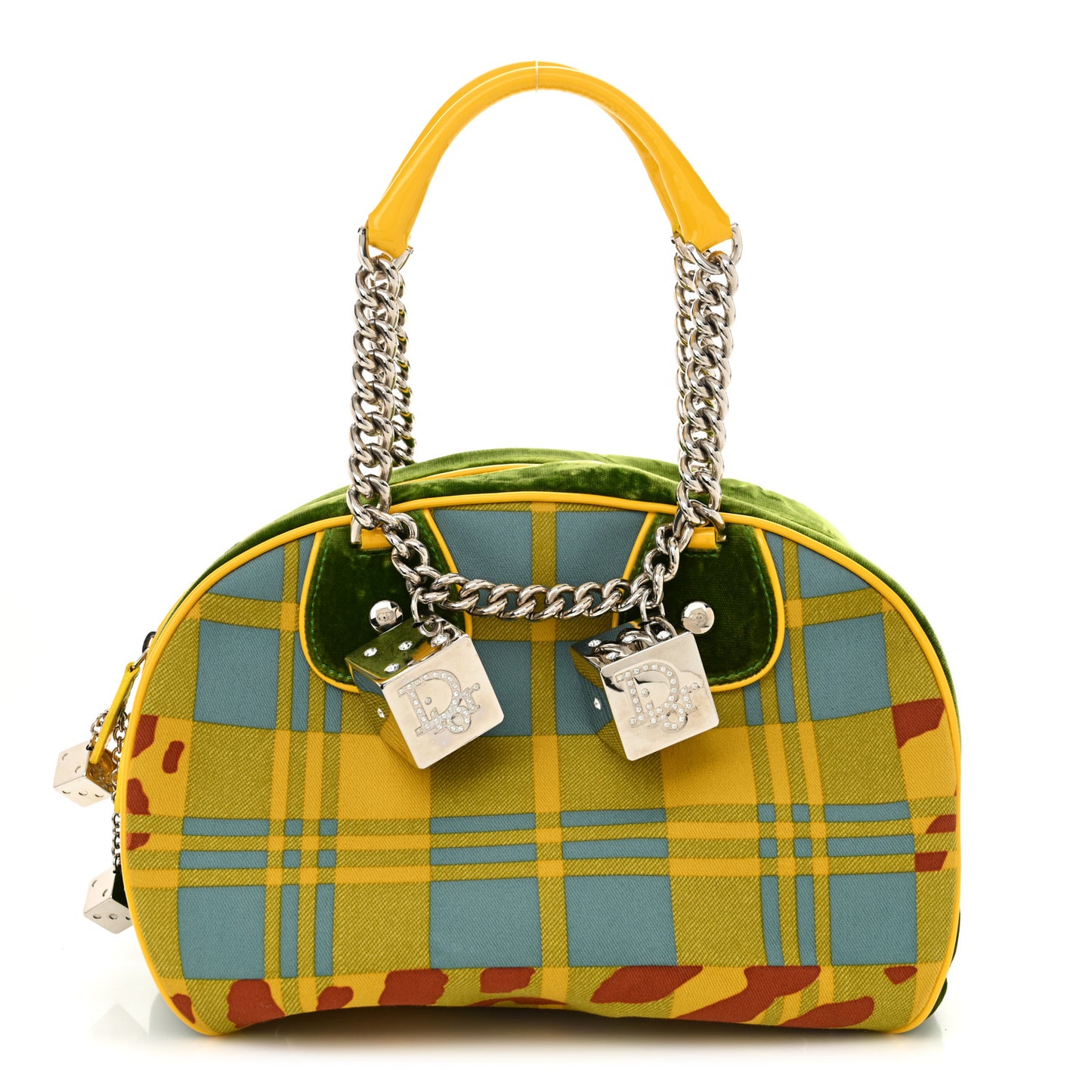 Leopard Canvas Gambler Dice Bowler Multicolor