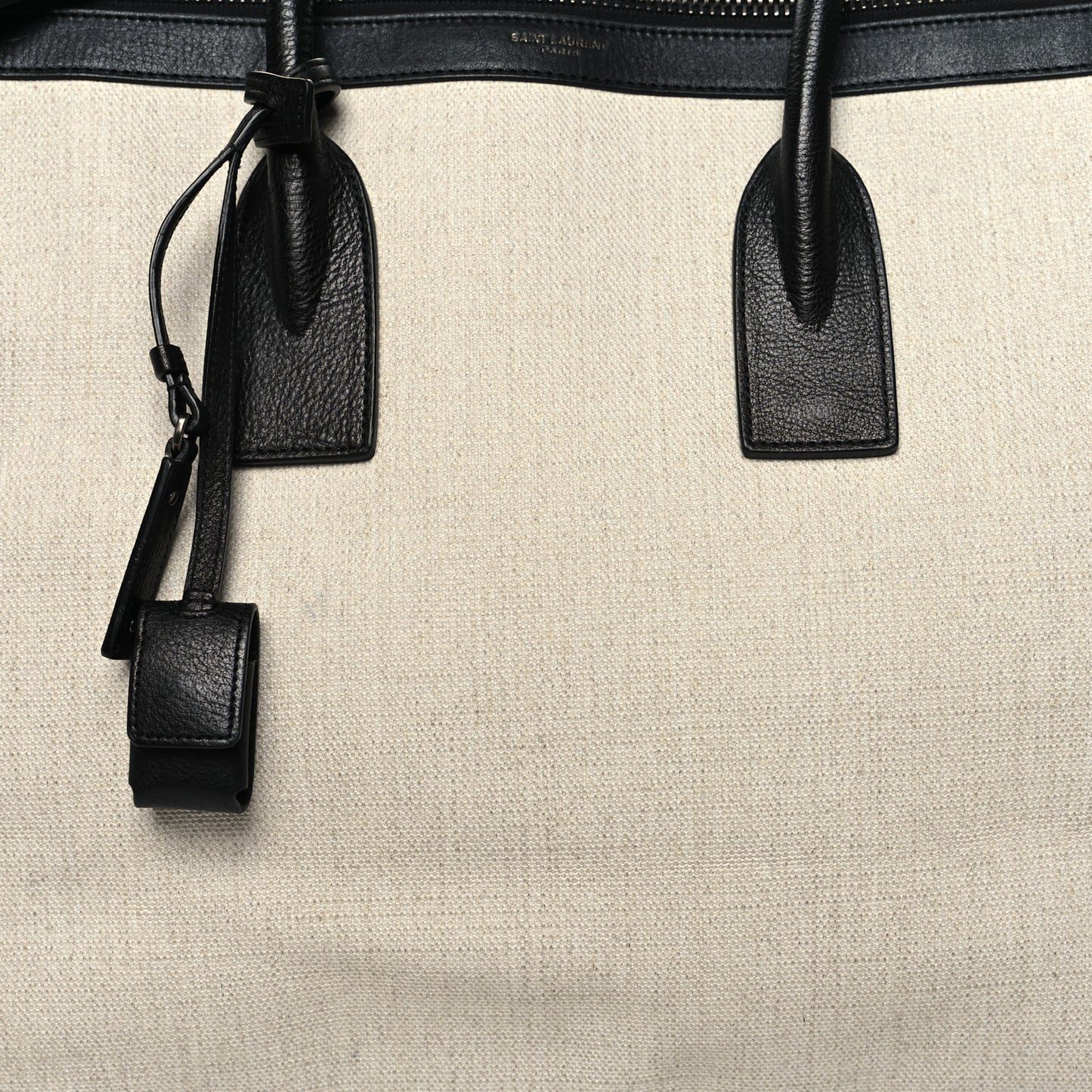 Linen Calfskin Souple Sac De Jour 48H Duffle Tuscany Deep