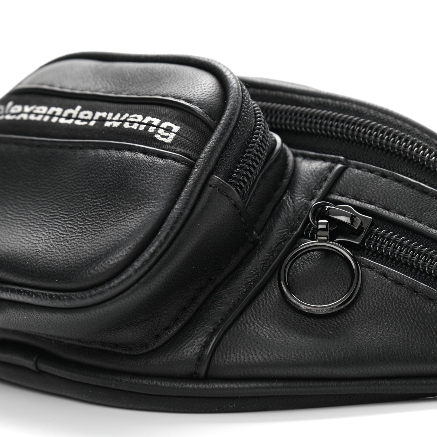 Lambskin Attica Mini Belt Bag Black