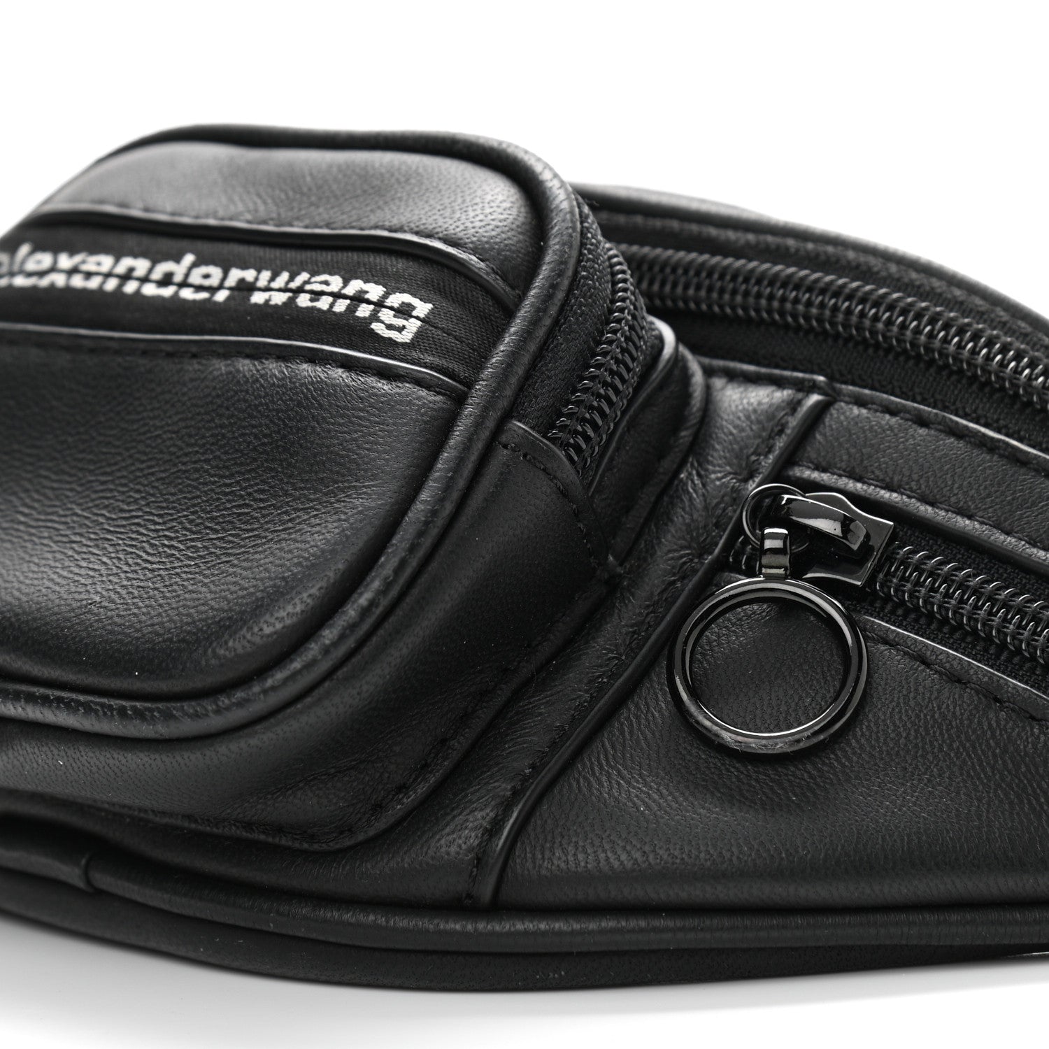 Alexander Wang Lambskin Attica Mini Belt Bag Black 10 of 13
