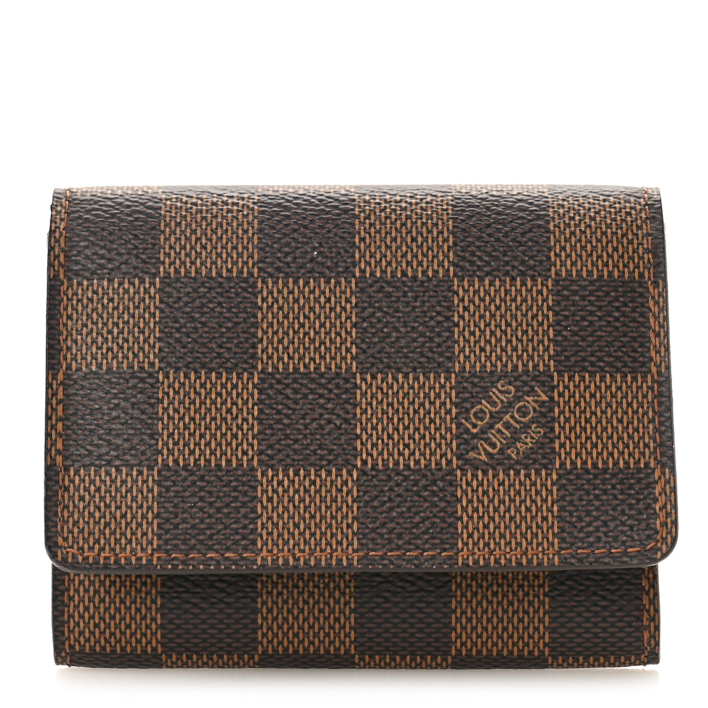 Damier Ebene Business Card Holder