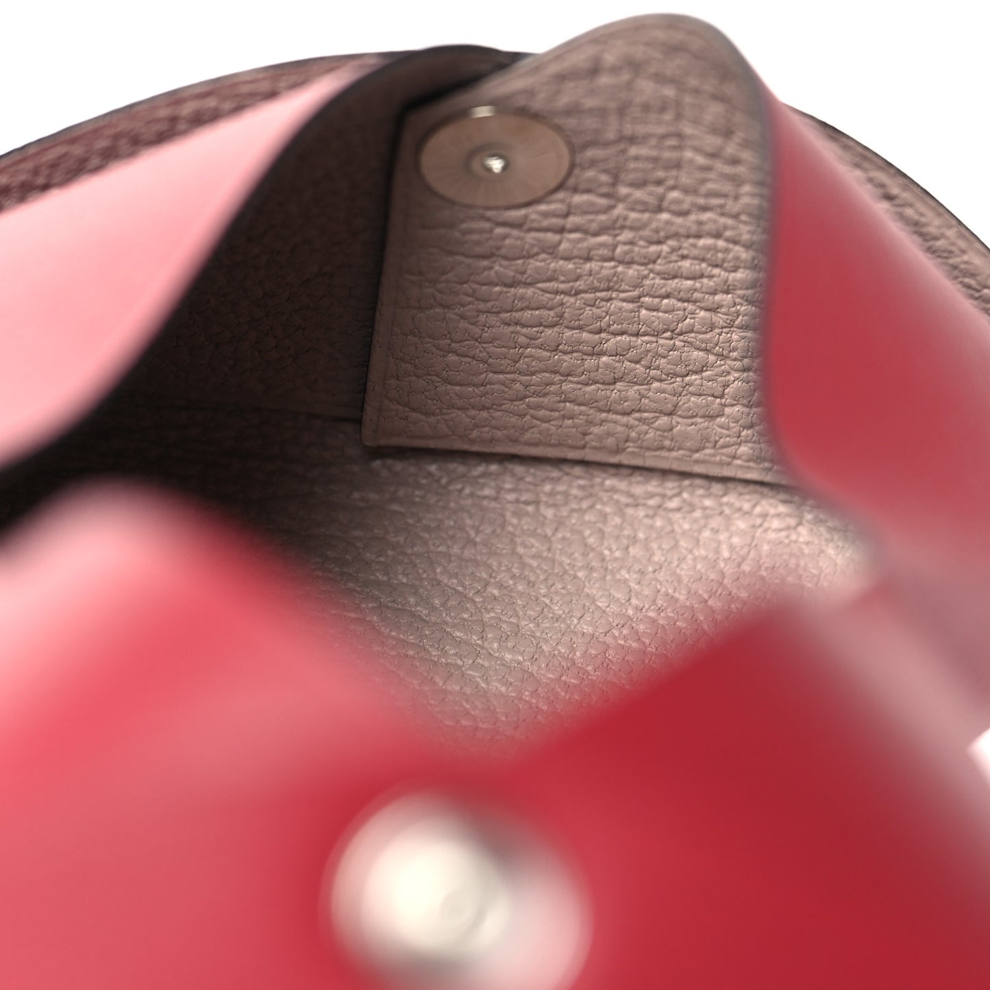 Evercolor Verso Calvi Card Case Rouge Grenat Glycine