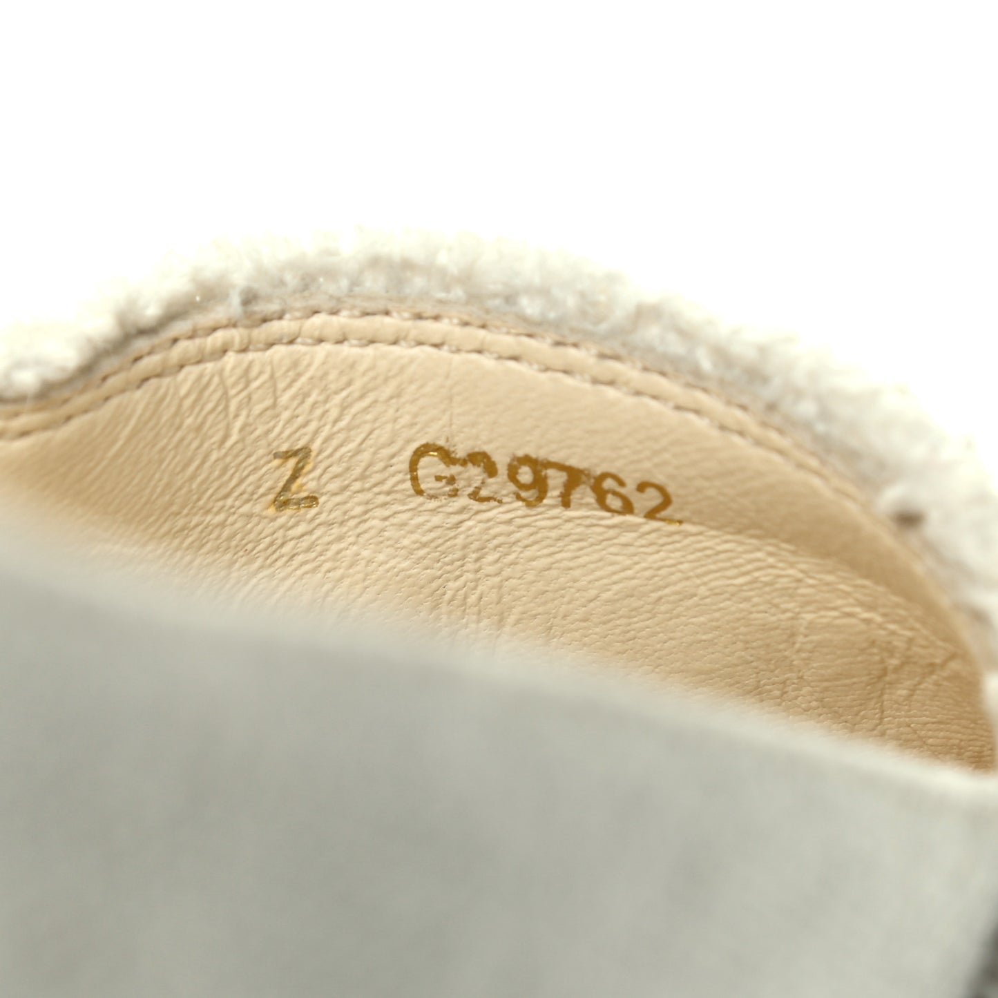 Linen CC Espadrilles 38 Beige Black