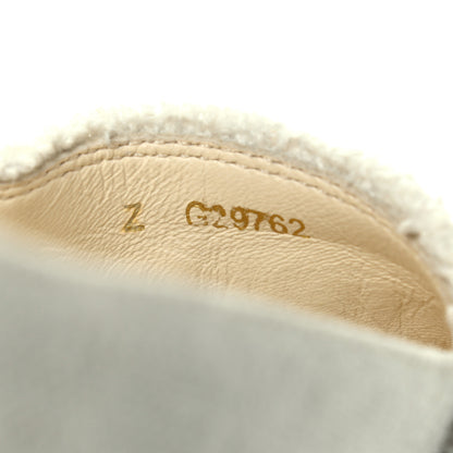 Chanel Linen CC Espadrilles 38 Beige Black 8 of 14