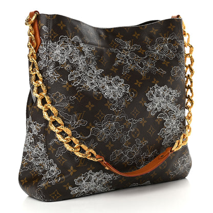 Louis Vuitton Monogram Dentelle Fersen Silver 3 of 12