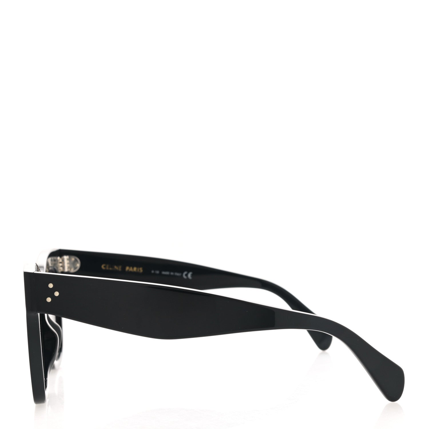 Celine Polarized Sunglasses CL4004IN Black 3 of 7