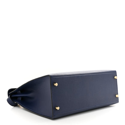 Hermes Epsom Kelly Sellier 32 Bleu Saphir 4 of 11