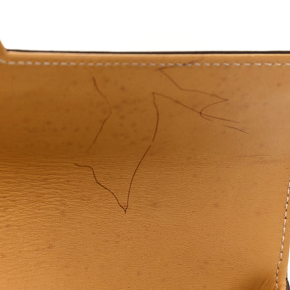 Salvatore Ferragamo Calfskin Double Handle Tote Tan 14 of 14