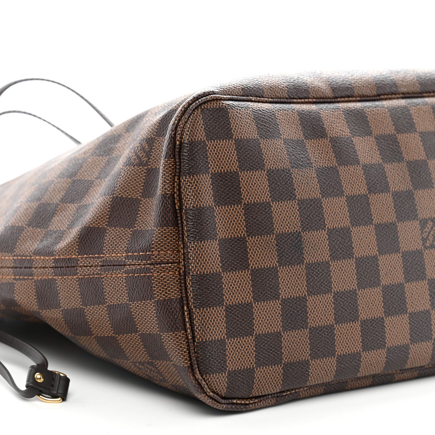 Louis Vuitton Damier Ebene Neo Neverfull MM Rose Ballerine 11 of 13