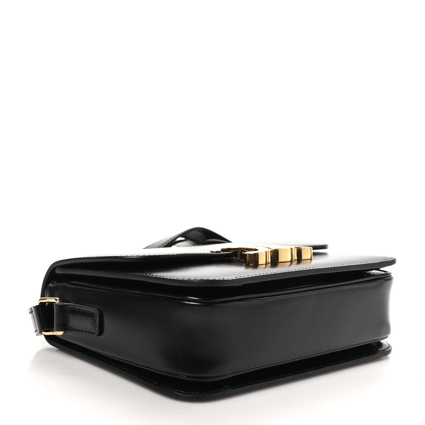 Shiny Calfskin Teen Triomphe Black